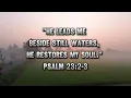 Still Waters | Psalm 23 | Christian Worship