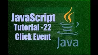 JavaScript Tutorial-22
