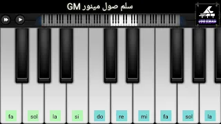 عزف ترنيمة متعولش الهم ربنا موجود عزف ميلودي بطيء للمبتدئين 