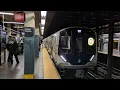 NYC Subway R211A Q Train Rerouted B Arrives at Times Square-42 St