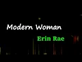 Erin Rae - Modern Woman (Lyrics)