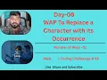 Java Program to Replace Characters by Their Occurrence Top Java String Program for Interviews Java