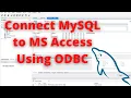 How to Set Up ODBC Connection for MySQL Server Microsoft Access Tutorial for Beginners Advanced