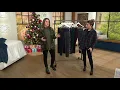 Cuddl Duds Double Plush Velour Leggings on QVC