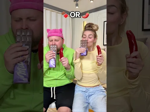 Chocolate VS Pepper🫑🥶 Who did a mistake?😈