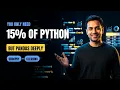 Python for Data Analysts Basics to Advanced Full Course