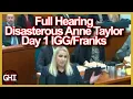Full - Anne Taylor ad Disaster Day 1 IGG Franks Hearing Request