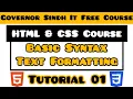 HTML Syntax and Structure HTML Tutorial 01 HTML CSS Full Course for Beginner to Pro