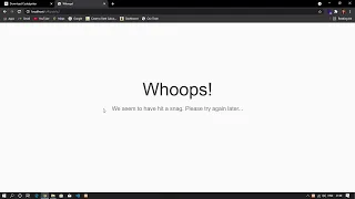 Installing CodeIgniter 4 in XAMPP Fixing Whoops We Seem to Have a Problem Error