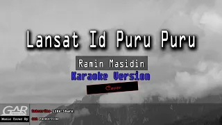 Download Lansat Id Puru Puru | Ramin Masidin | KARAOKE MP3