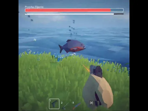 PESQUEI A PIRANHA 🫪