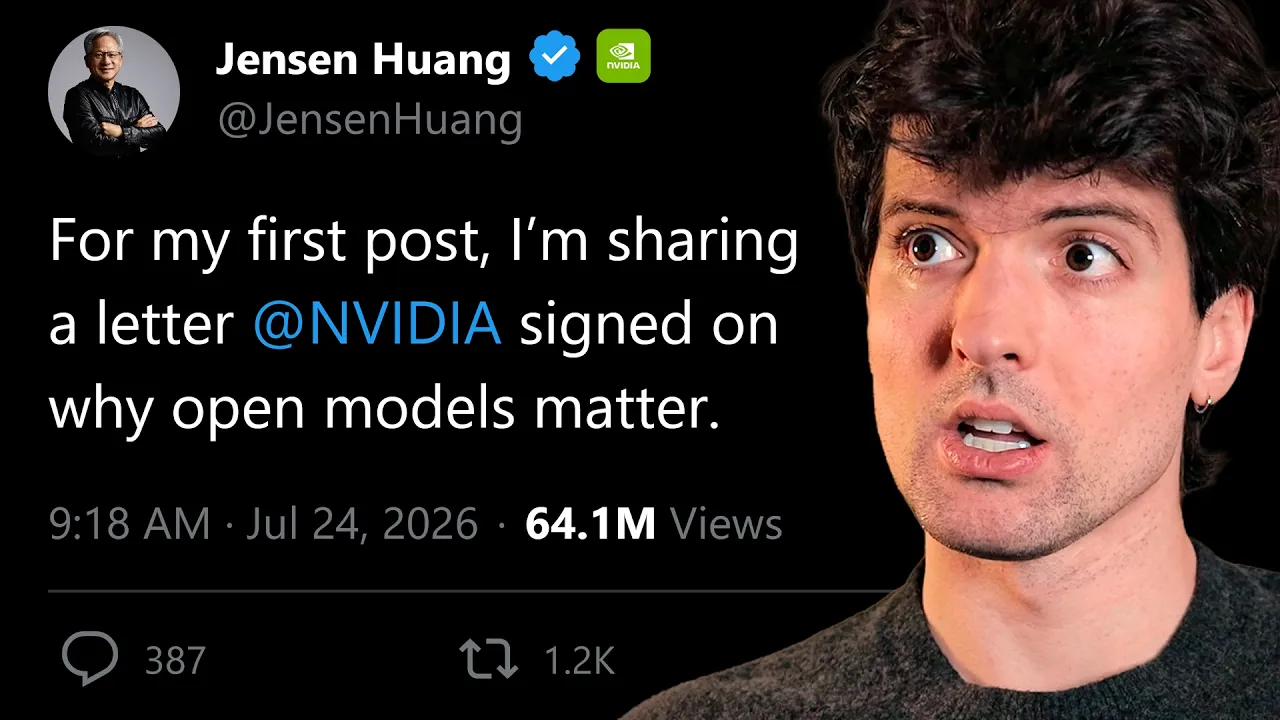 NVIDIA calls out Anthropic: video thumbnail