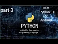 Python IDE 3 0 Download For Android In Hindi