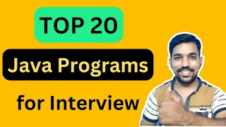 Top 20 Java Programs for Beginners Interview Learn Java with CODE NOTES