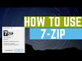 Lagu How to Use 7-Zip to Compress Files and Extract Files