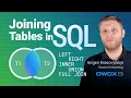 Joining tables in SQL INNER JOIN LEFT JOIN RIGHT JOIN FULL JOIN UNION