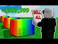 making MILLIONS in Roblox yard sale simulator