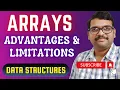 DS - 2-Arrays in Data Structures Advantages Limitations Explained DSA using C