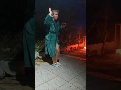 Вечер у костра.