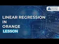 Linear Regression in Orange