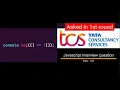 Javascript output based Interview question - Part 137