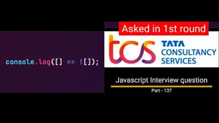 Javascript output based Interview question - Part 137