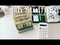 April Cash Stuffing Budget With Me 1 716 Paycheck Cash Envelopes Sinking Funds