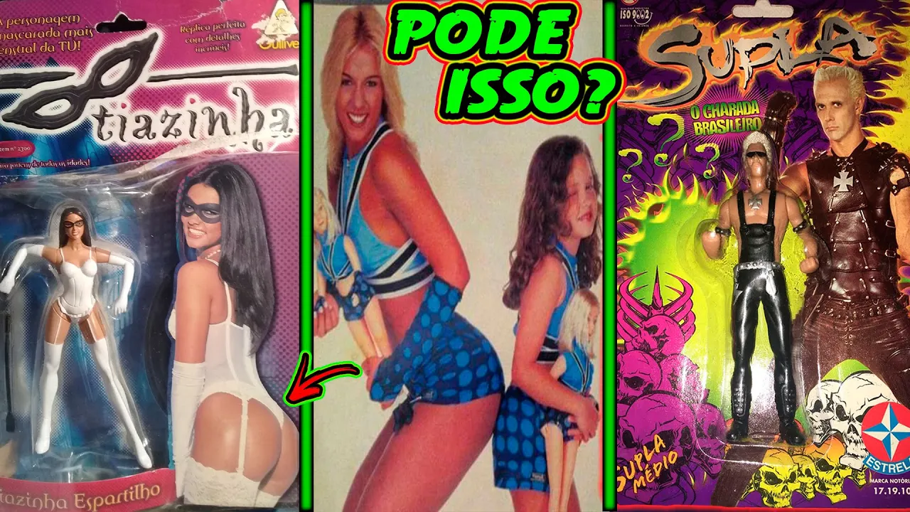 OS BRINQUEDOS MAIS ABSURDOS E POLÊMICOS DOS ANOS 90