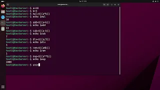 Arithmetic operations in shell scripts