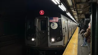 NYC Subway A C F R action at Jay St-MetroTech LAST IPHONE 15
