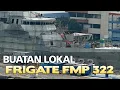 Mantap, Penampakan Frigate Merah Putih Bernomor Lambung 322