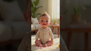 Adorable Baby Sings For The First Time Baby 