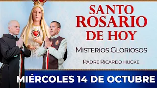 Rosario de Hoy Miércoles 14 de Octubre - Misterios Gloriosos #santorosario #rosario #rosariodehoy
