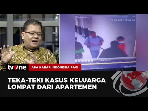 Analisis Kriminolog UI soal Kasus Satu Keluarga Loncat dari Apartemen