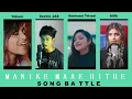 Lagu Manike Mage Hithe - Song Battle || Yohani VS  Sachin JAS VS Santvani Trivedi VS  AiSh