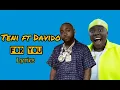 Teni Ft Davido - For You (Lyrics)
