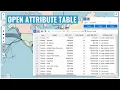 Leafmap New Feature - Open Attribute Table of Vector Data