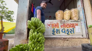 NEVER Seen Bananas This HUGE! Surat’s Ultimate Banana Chips Seller!