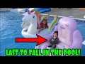 Last To Fall In The Pool Wins Me Vs Slappy