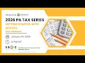 2026 Tax Series Getting Started with myPATH