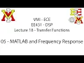 EE431 - 18 Transfer Functions
