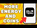 How to Get More Coins and Energy on Temu