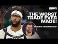 Stephen A GOES OFF on the Mavs after the AD trade They lucked up cus they got Flagg First Take