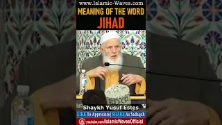 Meaning Of The Word JIHAD By Shaykh Yusuf Estes