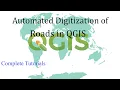 Automated Digitization of Roads in QGIS Mapflow Plugin