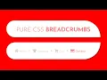 Pure CSS BreadCrumbs UI Design