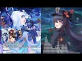 Download Lagu (AI Genshin Impact) Hu Tao \u0026 Furina - Rutinitas Radong