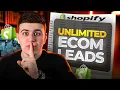 How To Scrape UNLIMITED Ecommerce Leads In 2025 Step-By-Step Guide