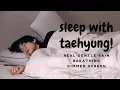 Download Lagu sleep with your boyfriend taehyung | rain, breathing, and white noise asmr