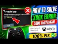 Xbox Error 0x87e107df Fix 2026 How to Solve Xbox Sign In Error 0x87e107df Xbox Server Down Error